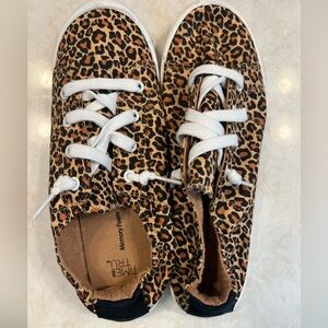 Time & Tru Leopard Slip On